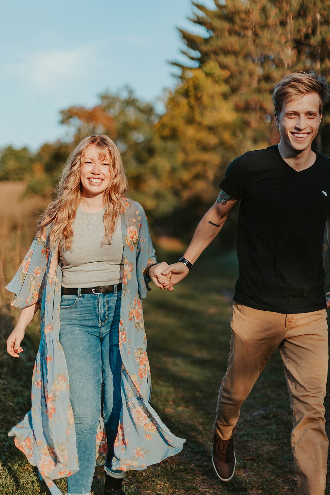 What to wear to your spring forest preserve engagement session